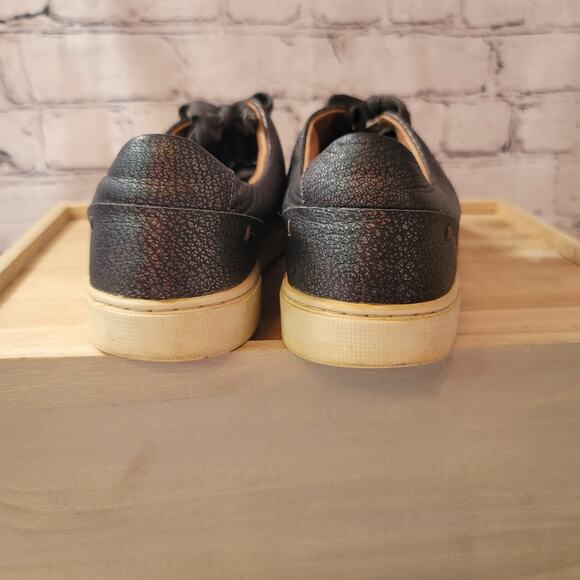 Frye- Women's low lace Pebbled Leather Shoes- size 7.5 -READ - Picture 3 of 6